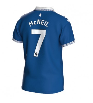 Everton Dwight McNeil #7 Hjemmedrakt 2023-24 Kortermet
